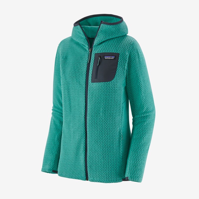 Patagonia Women's R1® Air Full-Zip Hoody - Fresh Teal