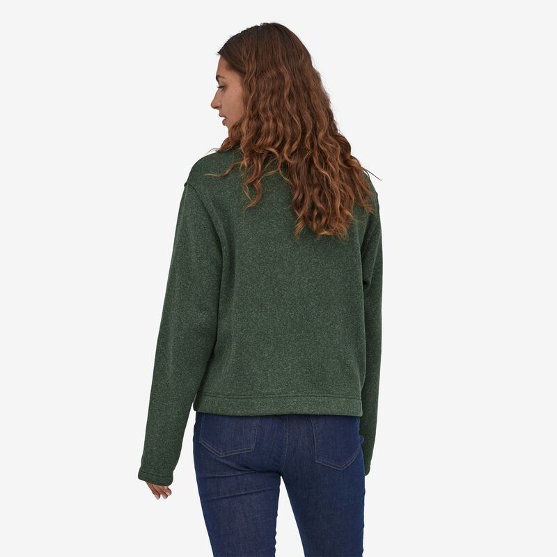 Patagonia Women's Better Sweater® Zippered Fleece Chore Jacket - Pinyon Green